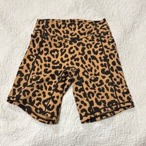 Balance Athletica Brown and Black Bike Shorts